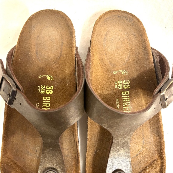 Birkenstock Gizeh $ 85 - Size 38/ US 7-7.5 Brown - Picture 2 of 5